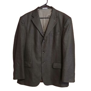 Oscar De La Renta Men's Sport Coat 100% Wool 44R Lined Jacket